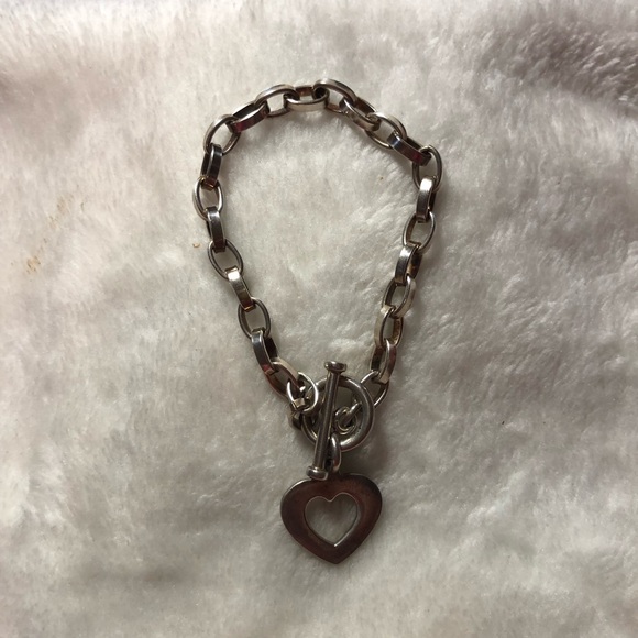 Silpada Straight From Our Heart toggle sterling silver bracelet 925 - Picture 5 of 8